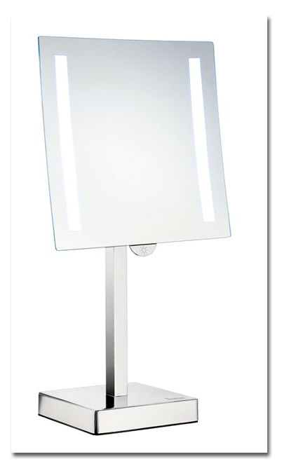 Schminkspiegel als Tischspiegel und beleuchtet mit LED by Bavaria Bder-Technik GdbR